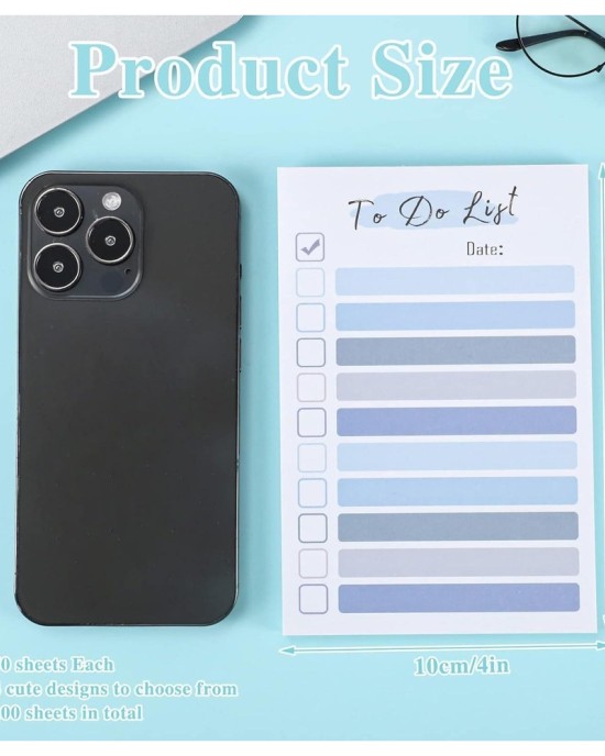 Colorful Morandi Sticky Notes for Students - Reusable Fluorescent Memo Pads for Planners, Journals & Study