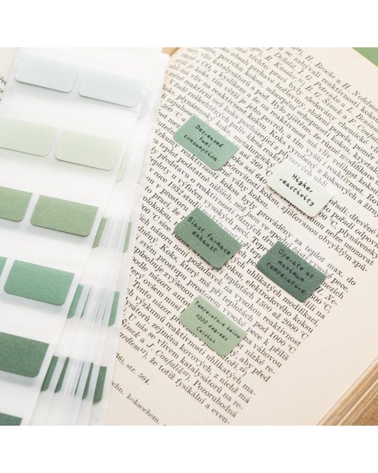 Colorful Index Tabs Sticky Notes - High-Visibility Page Markers for Organizing and Highlighting