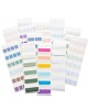 Colorful Index Tabs Sticky Notes - High-Visibility Page Markers for Organizing and Highlighting