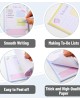 Creative School-Themed Sticky Notes | Morandi Color Sticky Pads for Students, Strong Adhesive & Colorful Memo Sheets