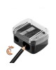1/5/9pcs Pencil Sharpeners, Pencil Sharpener Manual Double Holes Pencil Sharpener with Lid,Colored Pencil Sharpener
