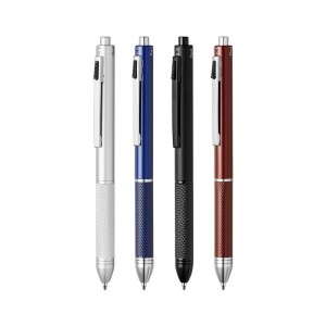 Gravity-Sensing Tech Pen | 4-in-1 Multi-Function Metal Ballpoint Pen for Students