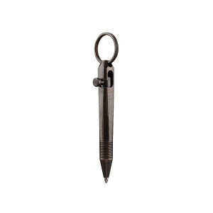 Mini Brass Keychain Pen - Portable Pocket Ballpoint for Travel & Gifting