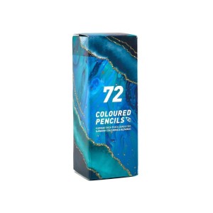 Professional Oil-Based Colored Pencils for Drawing - 12, 24, 36, 50, 72 Color Sets for Sketching & Art