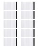 1/5/10 Pcs A7 Note Pads Writing Pads Tear-Offs Notepads Lined Paper Pads Scratch Pads Memos Pads School Supplies