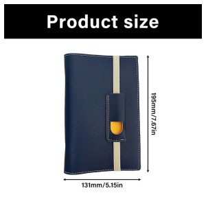A6 Waterproof Notepad Portable Pocket Notebook PU1eatherCover Writing Notebook