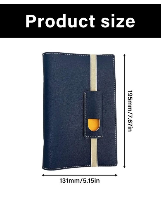 A6 Waterproof Notepad Portable Pocket Notebook PU1eatherCover Writing Notebook