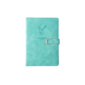 Vintage A5 Notebook with Buckle Closure - Business Meeting Journal & Office Writing Notepad