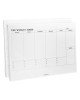 Weekly Planner Notepad with Tear-Off Pages | Dated Agenda & To-Do List for Office & School