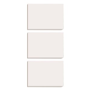 3 Pcs Draft Paper Square Writing Pads Blank Graphing Pad Calculation Pad