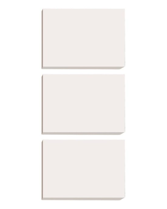 3 Pcs Draft Paper Square Writing Pads Blank Graphing Pad Calculation Pad