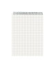 B5 Grid Spiral Notebook with Top Flip Design for Students, College Ruled & Graph Paper for Note Taking