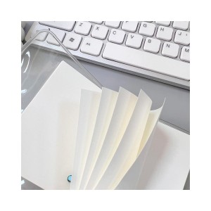 Mini Refillable Notebook with 3-Ring Binder, Pocket Journal for Portable Note Taking, Blank Loose Leaf Paper Inserts