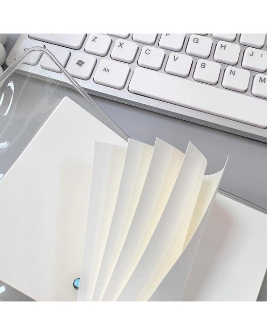 Mini Refillable Notebook with 3-Ring Binder, Pocket Journal for Portable Note Taking, Blank Loose Leaf Paper Inserts