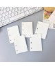 Mini Refillable Notebook with 3-Ring Binder, Pocket Journal for Portable Note Taking, Blank Loose Leaf Paper Inserts