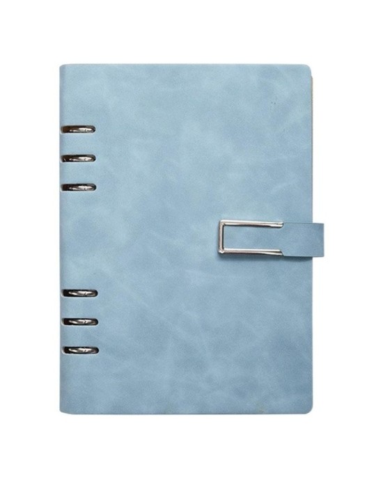A5 B5 Refillable Notebooks for Business, Premium Minimalist Loose-Leaf Binder
