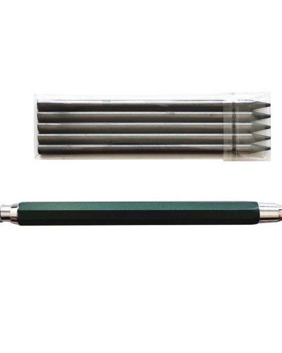 5.6mm Holder Mechanical Pencil for w/ Charcoal Refill Mechanical Drafting Pencil