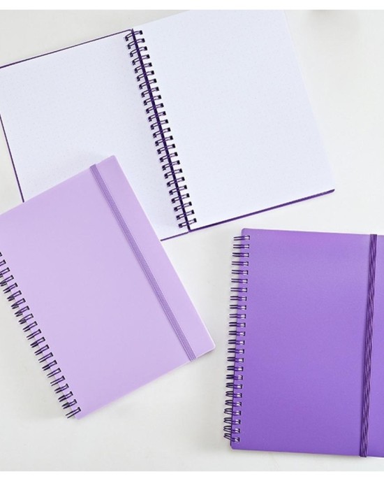 A 5 Spirals Notebook Stationery Notepads Thick Paper Writing Notebook for School Office Travel Work