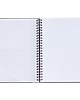 A 5 Spirals Notebook Stationery Notepads Thick Paper Writing Notebook for School Office Travel Work