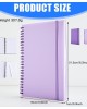 A 5 Spirals Notebook Stationery Notepads Thick Paper Writing Notebook for School Office Travel Work