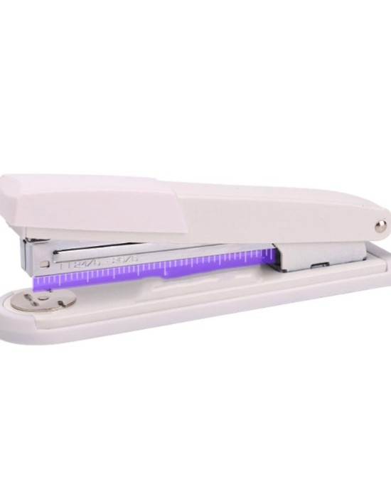 Plastic Stapler Desktop Stapler Easy to Load Office Stapler Effortless Stapler