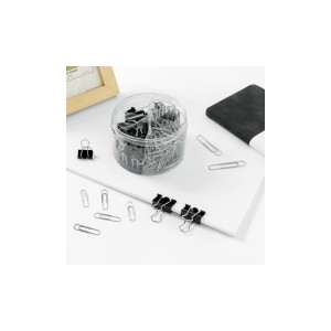 Colorful Binder Clips Set - Metal Long Tail Clips for Creative Office Organization